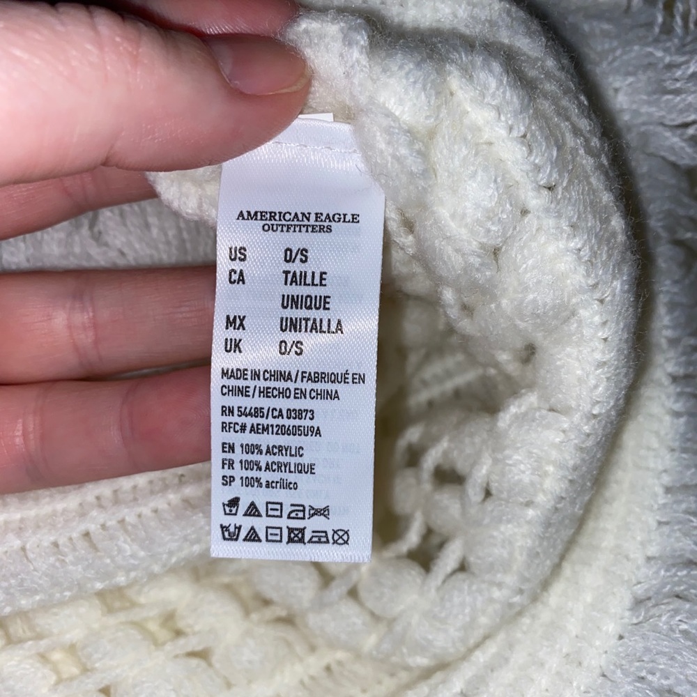 American Eagle Fringe Cardigan - Picture 5 of 7